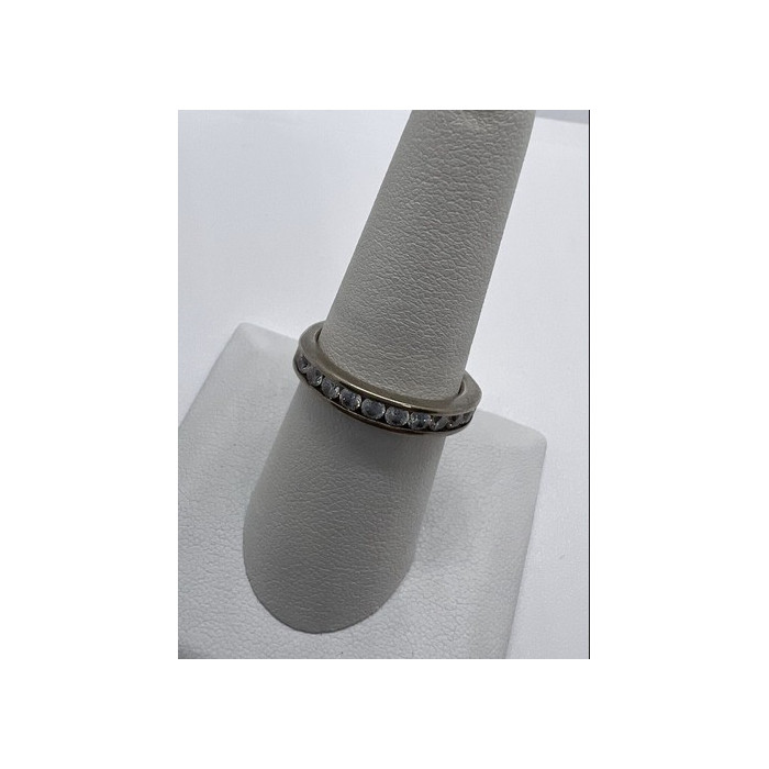 925 Sterling Silver CZ Ring Size 7