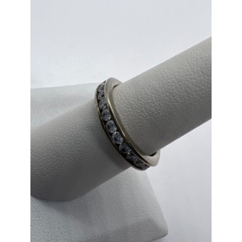 925 Sterling Silver CZ Ring Size 7