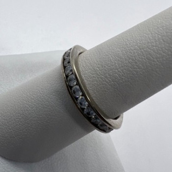 925 Sterling Silver CZ Ring Size 7