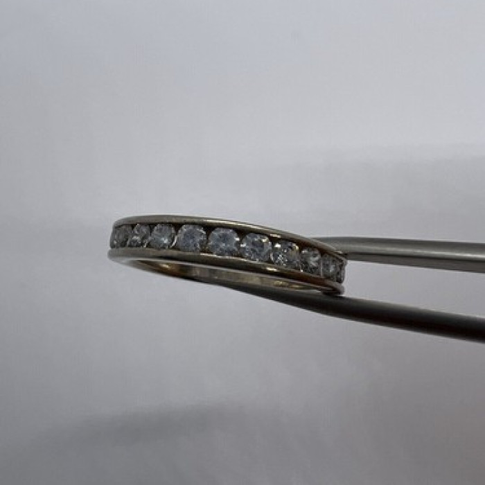 925 Sterling Silver CZ Ring Size 7