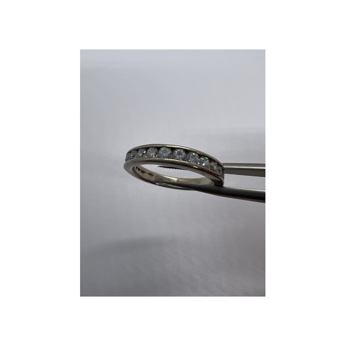 925 Sterling Silver CZ Ring Size 7