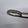 925 Sterling Silver CZ Ring Size 7