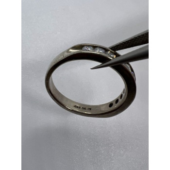 925 Sterling Silver CZ Ring Size 7