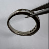 925 Sterling Silver CZ Ring Size 7