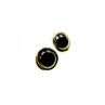 925 Sterling Silver Black Onyx Classic Stud Earrings