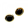 925 Sterling Silver Black Onyx Classic Stud Earrings