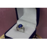 925 STERLING SILVER STAR SAPPHIRE RING SIZE 5.5
