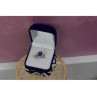 925 STERLING SILVER STAR SAPPHIRE RING SIZE 5.5