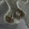 925 Sterling Silver Mystic Topaz Earrings Length 0.60 Inch