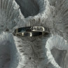 925 Sterling Silver Love Happiness Peace Magic Ring Size 8