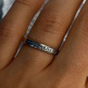 925 Sterling Silver Love Happiness Peace Magic Ring Size 8