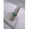 925 Sterling Silver Larimar Ring Size 8