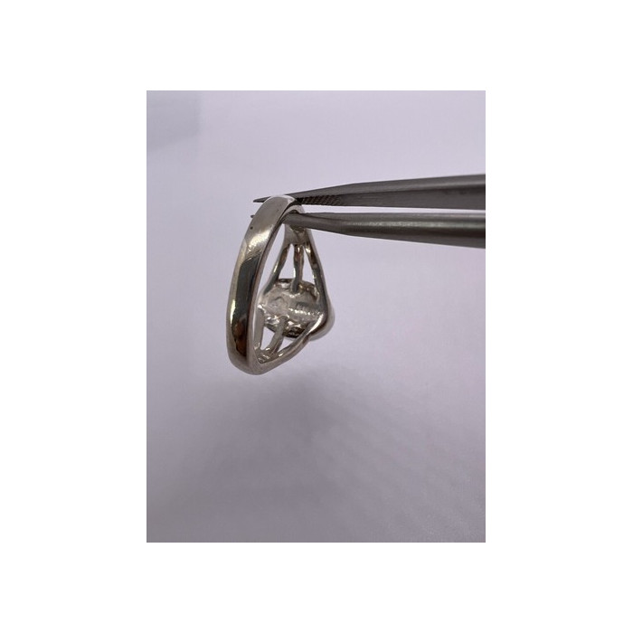 925 Sterling Silver Larimar Ring Size 8