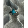 Bbj 925 Sterling Silver Turquoise Ring Size 9.5