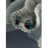 Vintage Native American 925 Sterling Silver Zuni Multi Gemstone Earrings