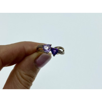 925 Sterling Silver Iolite & Tanzanite 