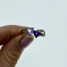 925 Sterling Silver Iolite & Tanzanite 