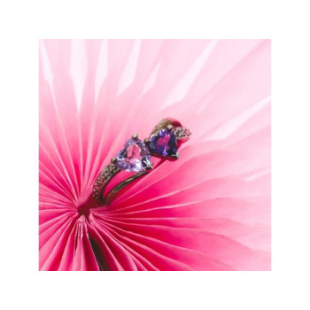 925 Sterling Silver Iolite & Tanzanite 