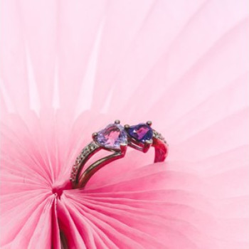 925 Sterling Silver Iolite & Tanzanite 