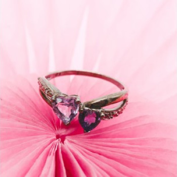 925 Sterling Silver Iolite & Tanzanite 