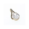 925 Sterling Silver CZ & Marcasites Pendant