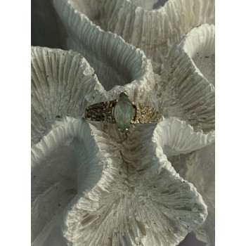 Kabana 925 Sterling Silver Blue Topaz Ring Size 9