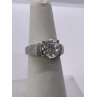 925 Sterling Silver CZ Ring Size 5.5