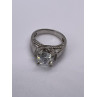 925 Sterling Silver CZ Ring Size 5.5