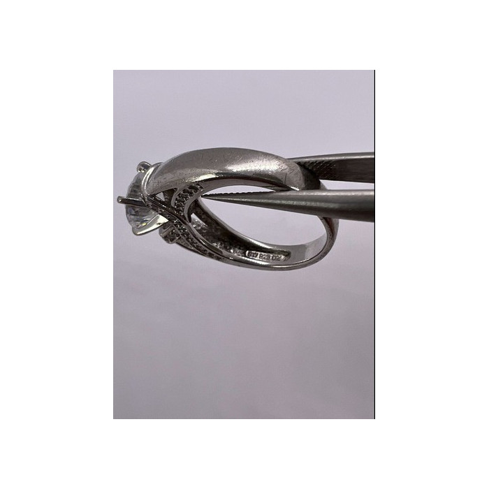 925 Sterling Silver CZ Ring Size 5.5