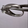 925 Sterling Silver CZ Ring Size 5.5