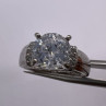 925 Sterling Silver CZ Ring Size 5.5