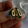 925 Sterling Silver Drop Earrings Length 0.90 Inch