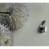 925 Sterling Silver London Blue Topaz Pendant