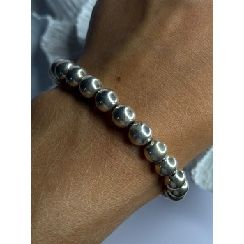 VINTAGE Beautiful Design  925 STERLING SILVER BRACELET LENGTH 7.5