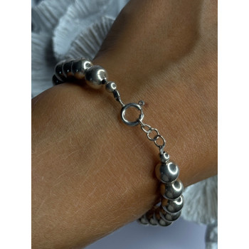 VINTAGE Beautiful Design  925 STERLING SILVER BRACELET LENGTH 7.5