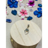 925 Sterling Silver Blue Spinel Pendant