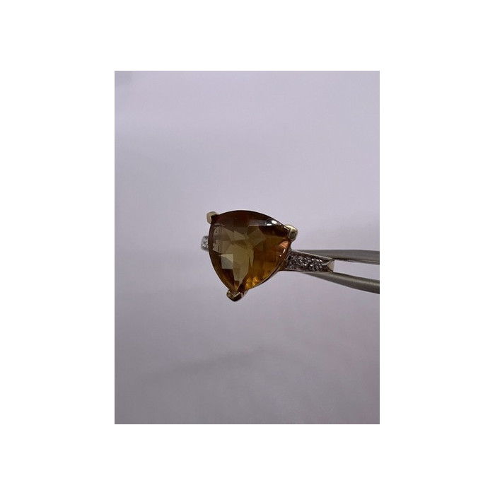 925 Sterling Silver CZ Ring Size 6.5