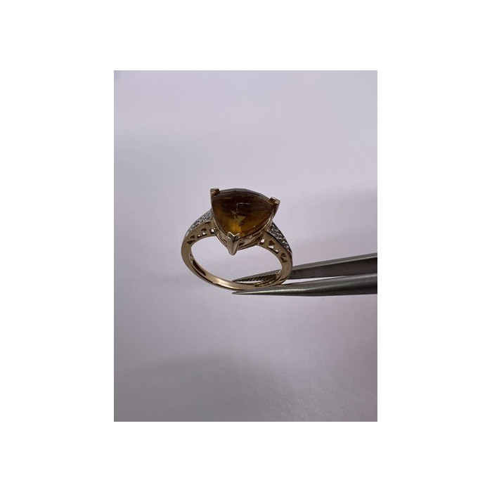 925 Sterling Silver CZ Ring Size 6.5