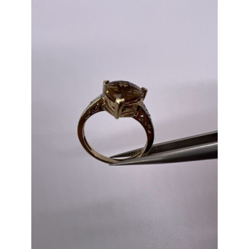 925 Sterling Silver CZ Ring Size 6.5