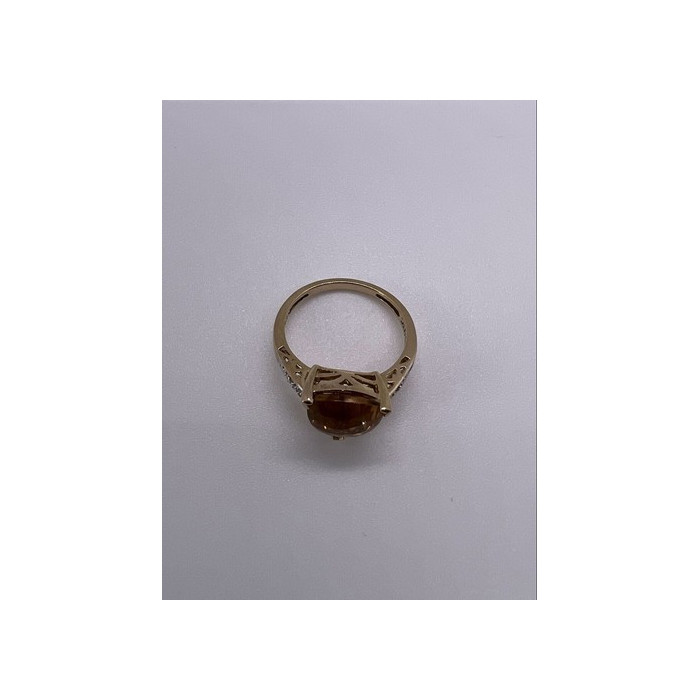 925 Sterling Silver CZ Ring Size 6.5