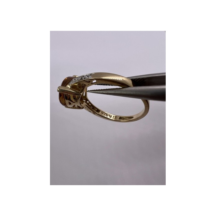 925 Sterling Silver CZ Ring Size 6.5