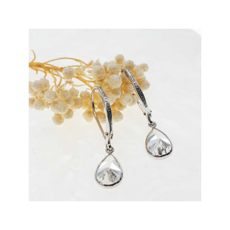 925 Sterling Silver CZ Earrings