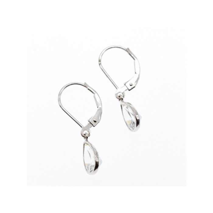 925 Sterling Silver CZ Earrings