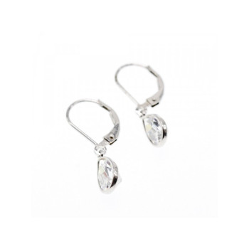 925 Sterling Silver CZ Earrings