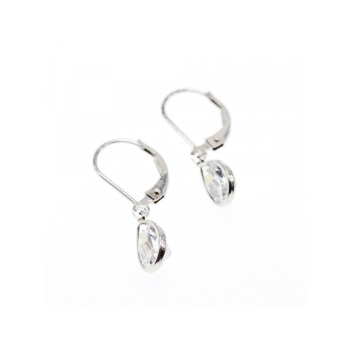 925 Sterling Silver CZ Earrings