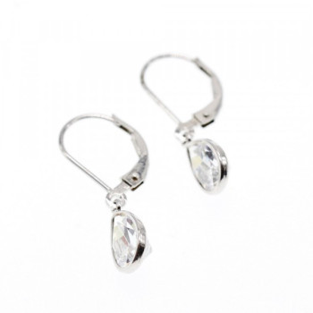 925 Sterling Silver CZ Earrings