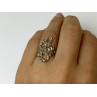 925 Sterling Silver Ring Size 6.5 Italy