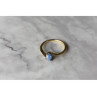 10K YELLOW GOLD STAR SAPPHIRE RING SIZE 5.5