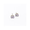 925 Sterling Silver Iolite Stud Earrings