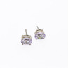 925 Sterling Silver Iolite Stud Earrings